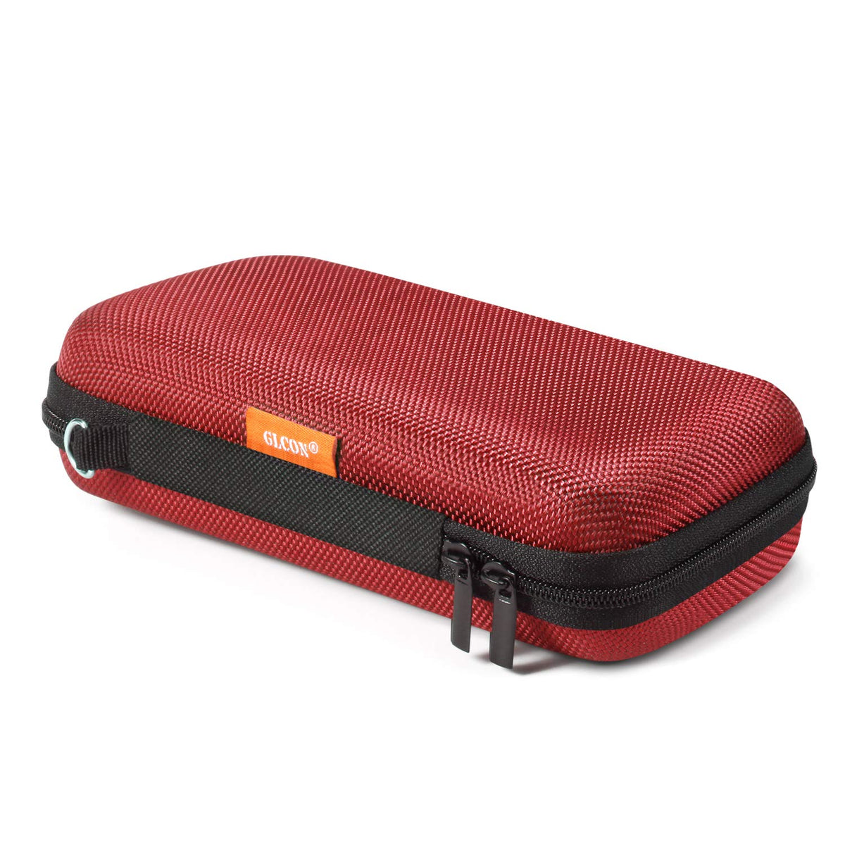 GLCON Small Hard Shell Carrying Case for External Battery,Cell Phone,GPS,Hard Drive,USB Charging Cable,Carrying Bag Mesh Inner Pocket,Zipper Enclosure,Universal Travel Pouch Bag