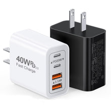 Dulums 2 Pack 40w USB C Wall Charger