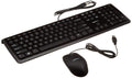 Amazon Basics USB Wired Keyboard & Mouse Combo Bundle