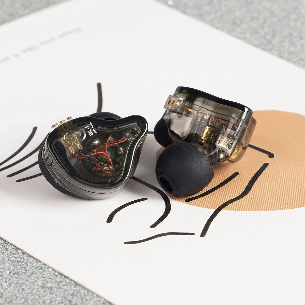 CCZ Yinyoo Melody 1DD+1BA HiFi Wired IEM Earphones