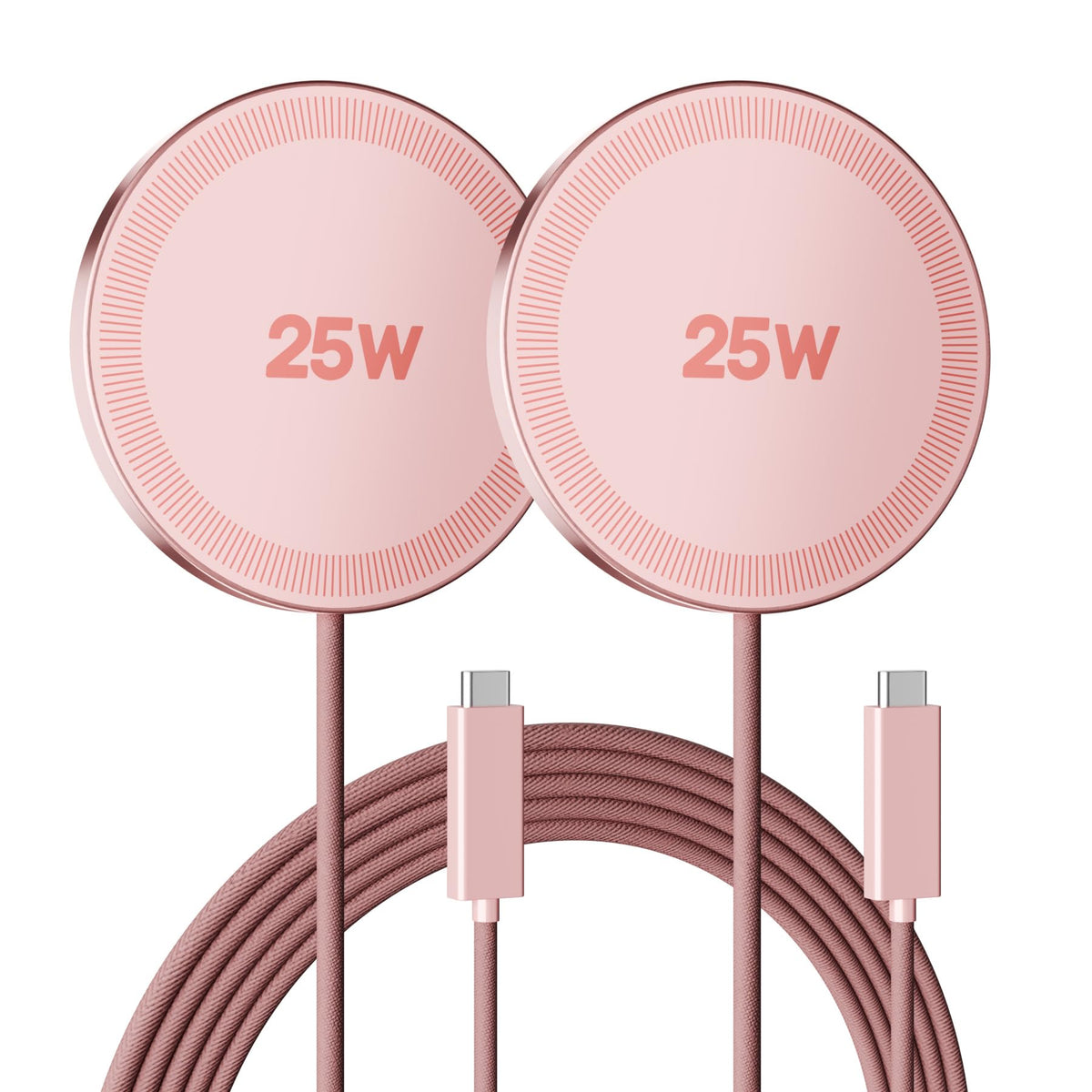 25W Magnetic Wireless Fast Charging Pad for Smartphones