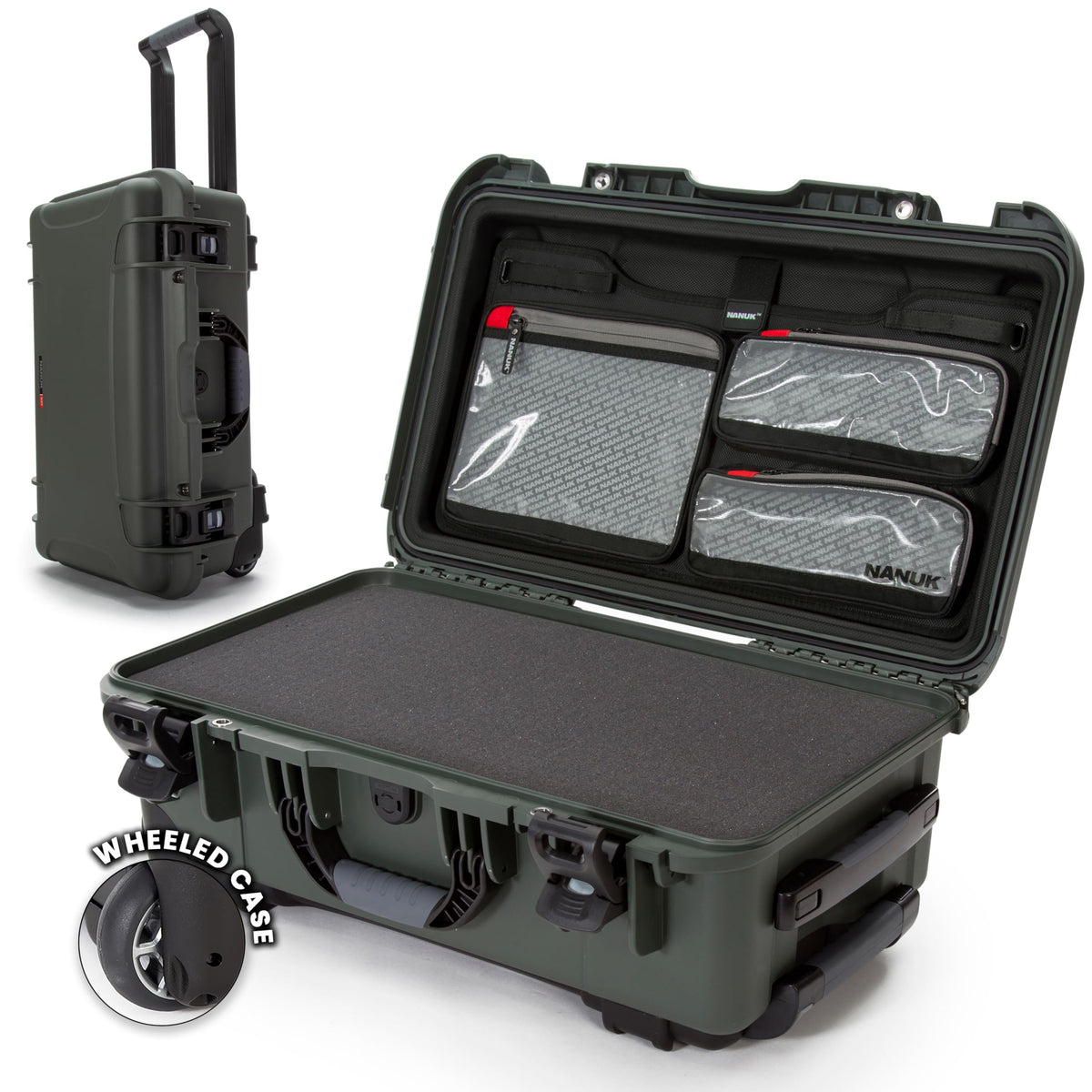 NANUK 935 Waterproof Carry-On Hard Case with Foam Insert
