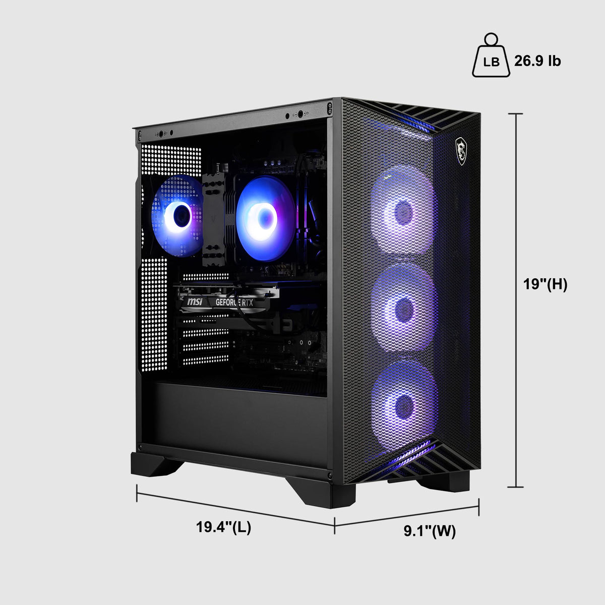 MSI Aegis R2 AI Ultra 9 RTX 5070 Ti Gaming Desktop