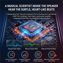 360° Holographic Lyrics Portable Bluetooth Speaker