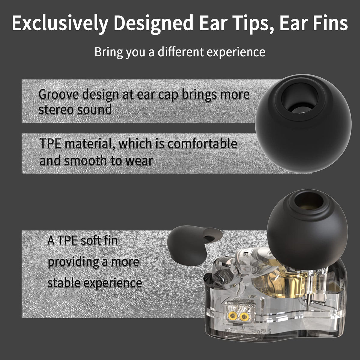 CCZ Yinyoo Melody 1DD+1BA HiFi Wired IEM Earphones