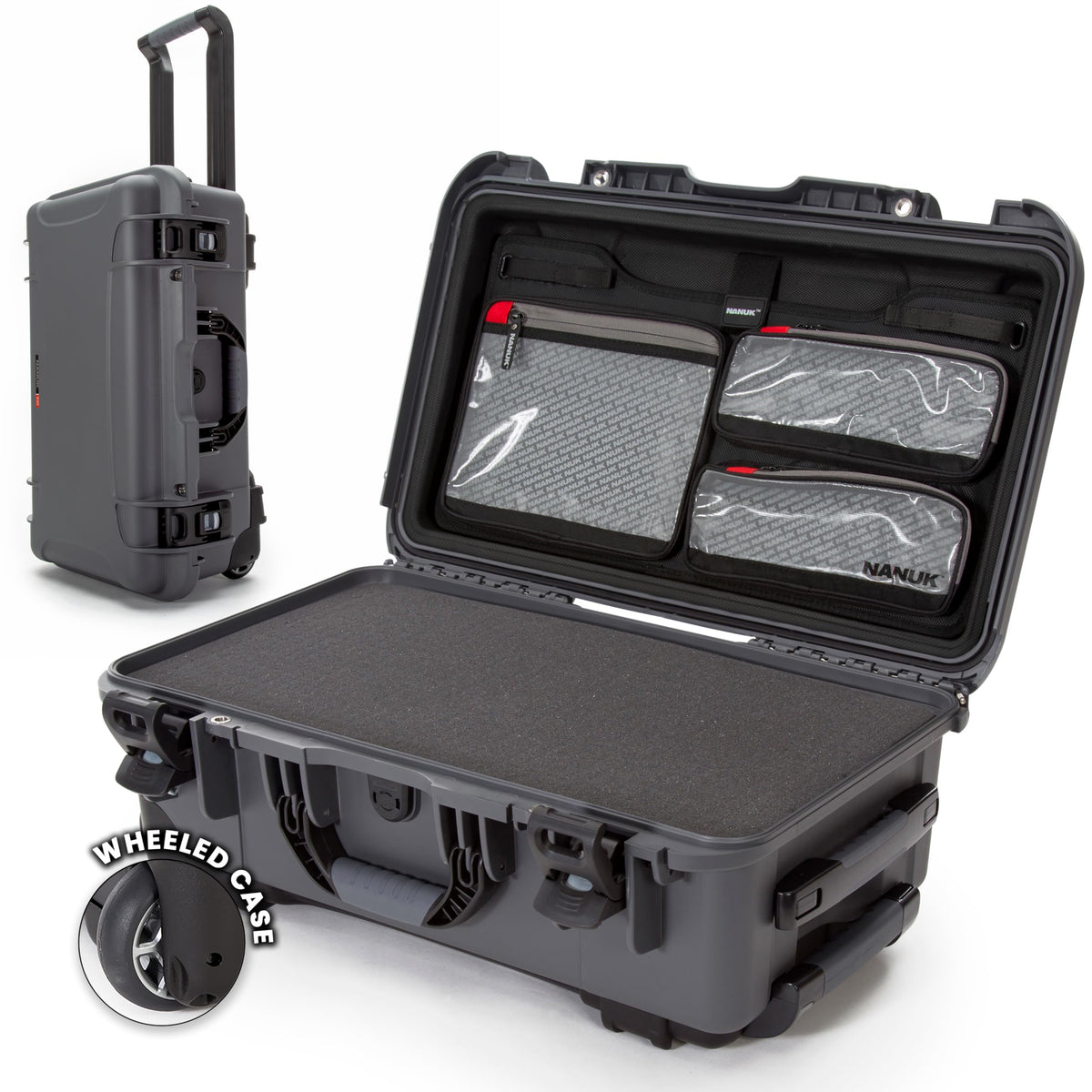 NANUK 935 Waterproof Carry-On Hard Case with Foam Insert