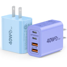 Dulums 2 Pack 40w USB C Wall Charger