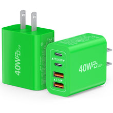 Dulums 2 Pack 40w USB C Wall Charger